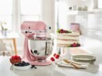 Batidora de pie KitchenAid 5KSM175PSEDR de 300 W, color rosa. - Imagen 3